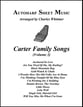 Carter Family Songs, Vol. 3 Guitar and Fretted sheet music cover